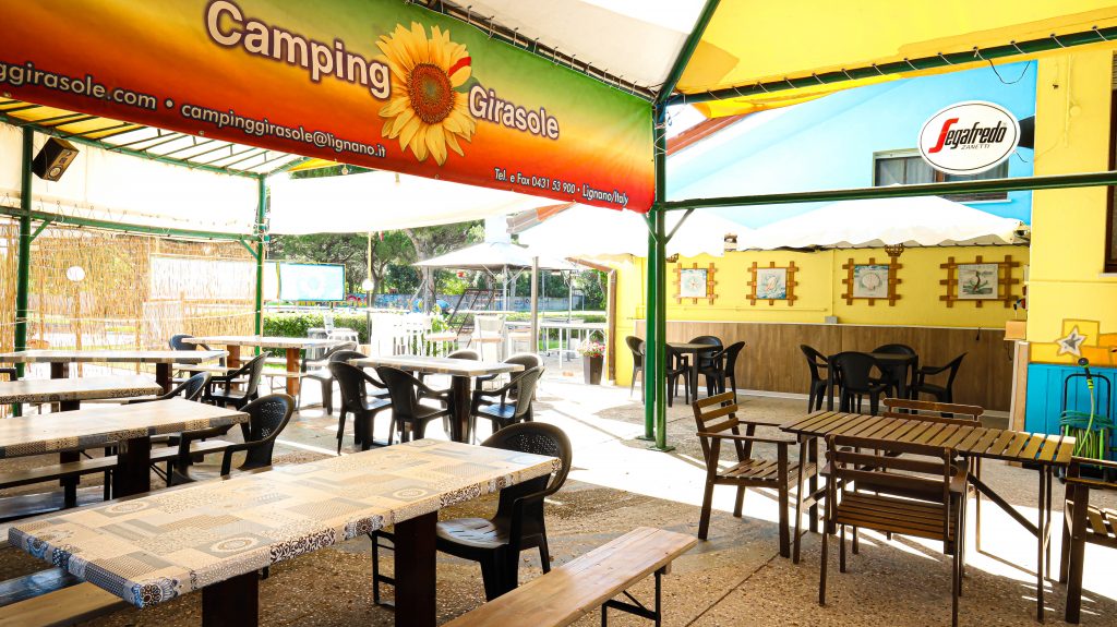 Zona esterna del bar