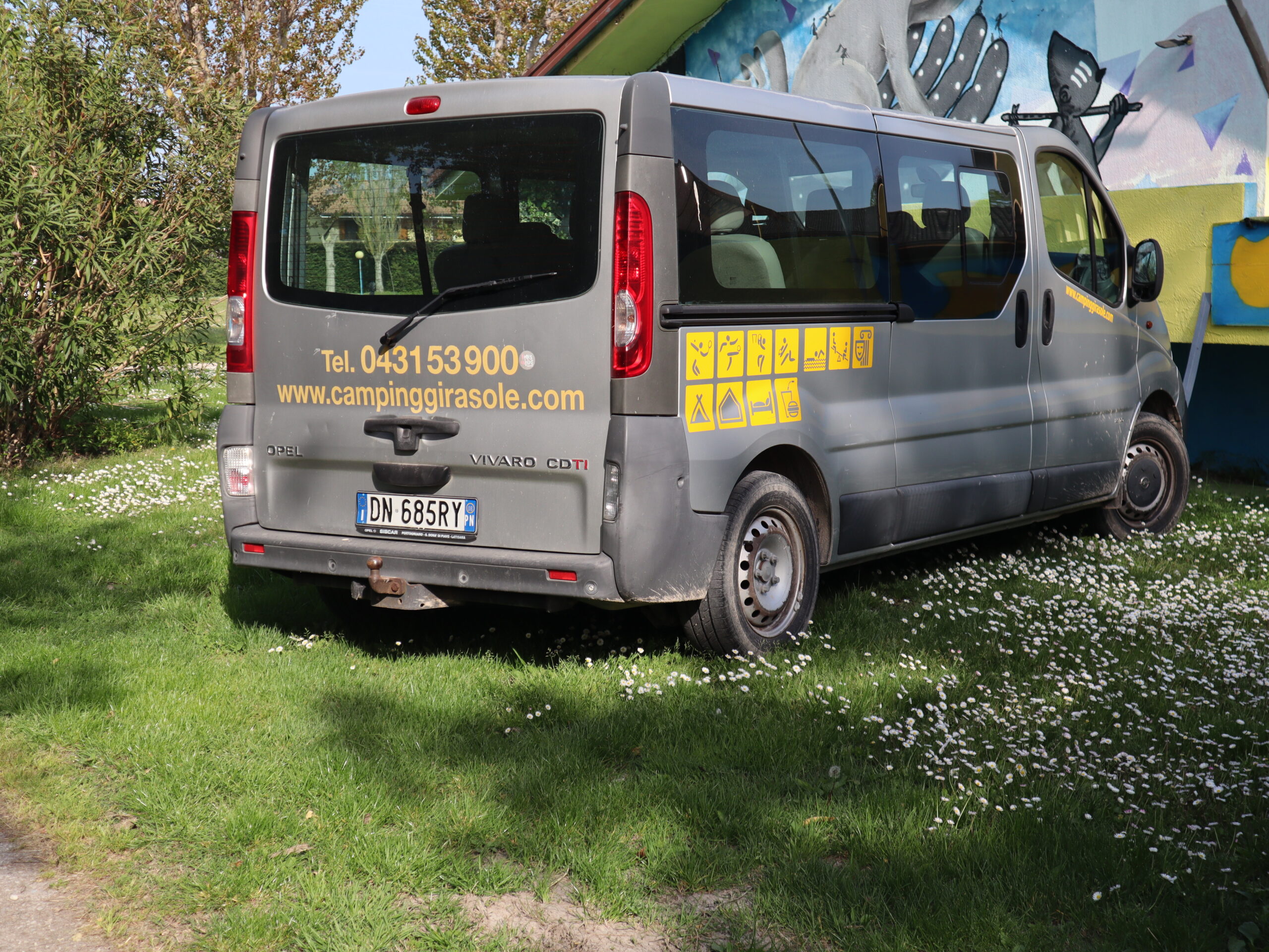 Bus navetta del campeggio