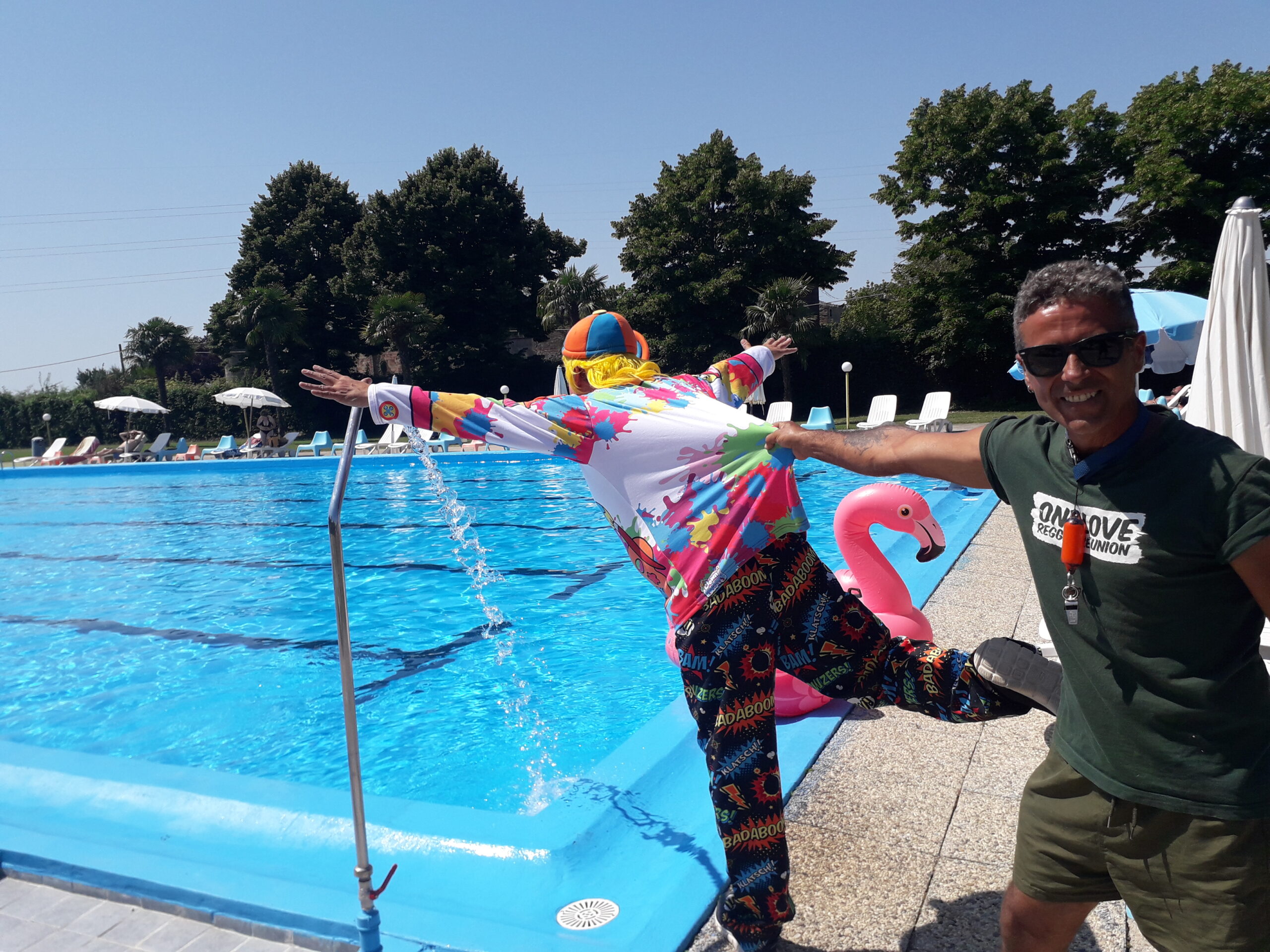 Piscina e animazione del campeggio
